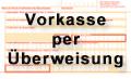 Vorkasse