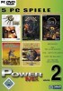 Spielsammlung mit fünf PC-Titeln auf einer DVD-ROM...