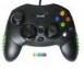 Der XBox Shock Controller mit dualer Vibration hat zwei leistungsstarke Vibrationsmotoren, zwei Memory Cards Slots und eine Kabellänge von 2,50 m.
