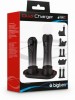 PS3 Move Dual-Charger6 auswechselbare Lade-Sockel- 2 Sockel für Playstation Move Controller- 2 Sockel für Navcon Controller- 2 Sockel für SIXAXIS oder DUALSHOCK 3 Controller- Dank der austauschbaren Lade-Sockel sind viele  verschiedene Lade-Kombinationen möglich- Einfaches und schnelles Wechseln der LadeSockel- Anschluss an einen USB-Port der Konsole- Kabellänge: ca. 150 cm