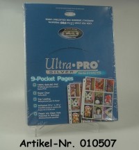 Ultra Pro 100er Paket Ordner 9er H�llen - Silver Series